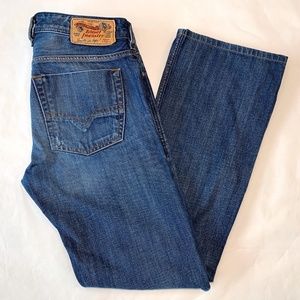 Diesel Jeans Zatiny 0882W Distressed Bootcut